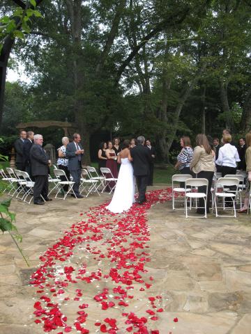 The Bride and Groom at Elegant Attic